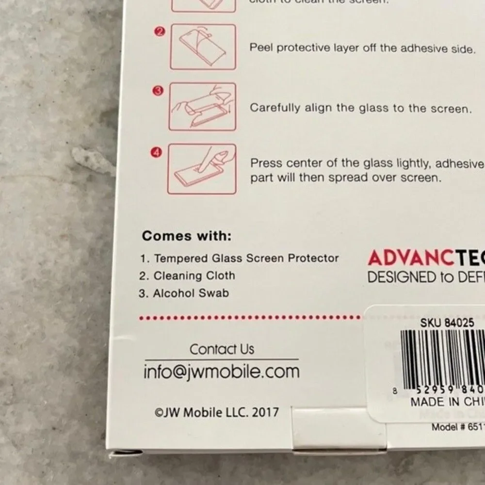 Primo Screen Protector Samsung Galaxy S8 New in Box!